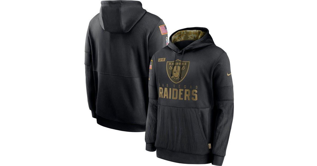 Raiders salute to service hoodie 2020 Clearance