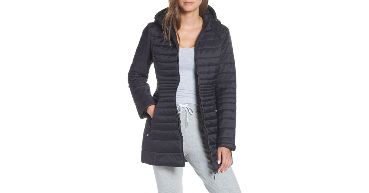 zella daphne hooded puffer jacket
