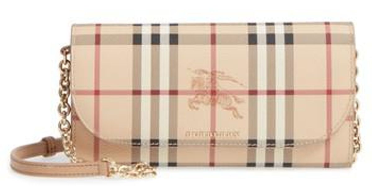 burberry henley wallet on a chain