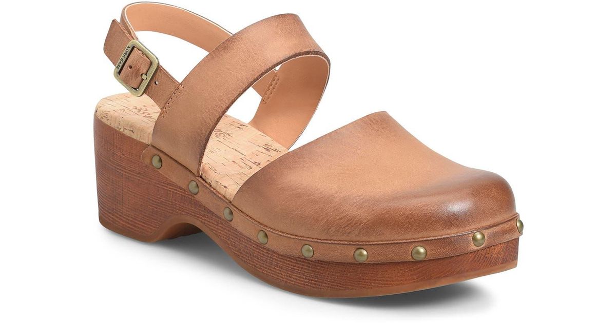 KorkEase Sayda Clog in Brown Lyst