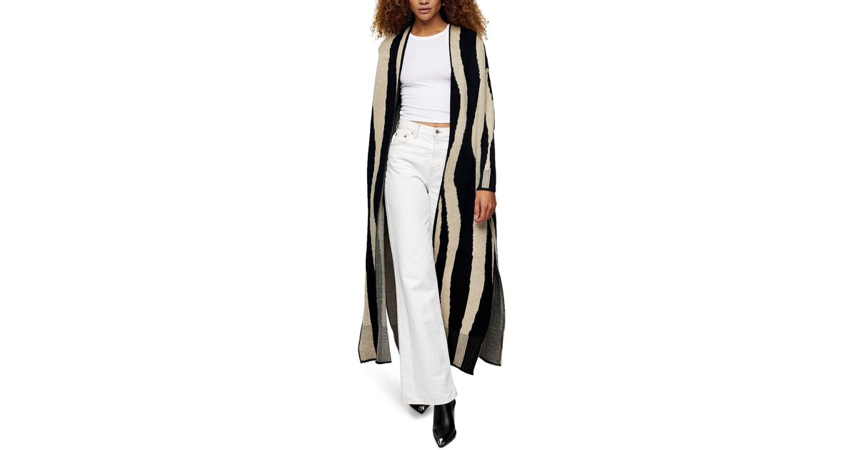 maxi cardigan topshop