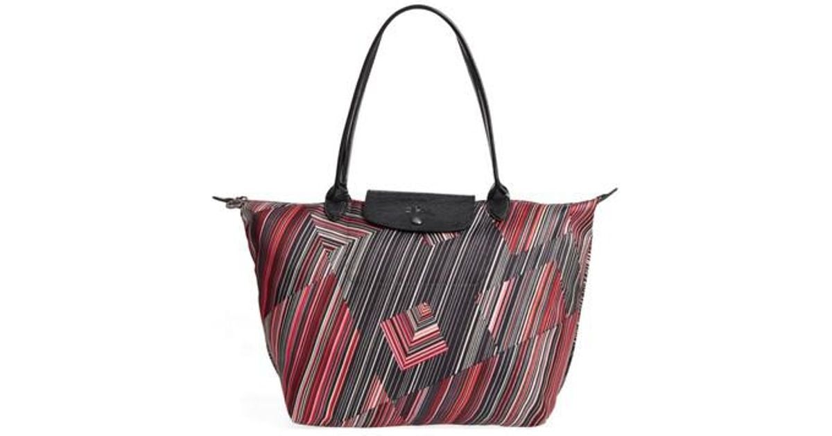 longchamp patterned tote | Sale OFF-62%