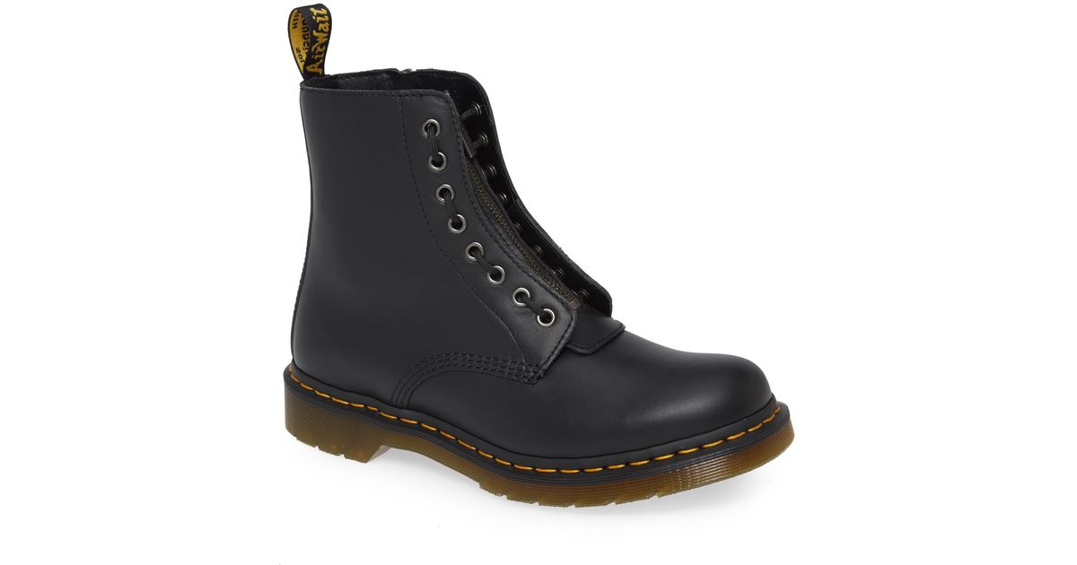 dr martens front zip