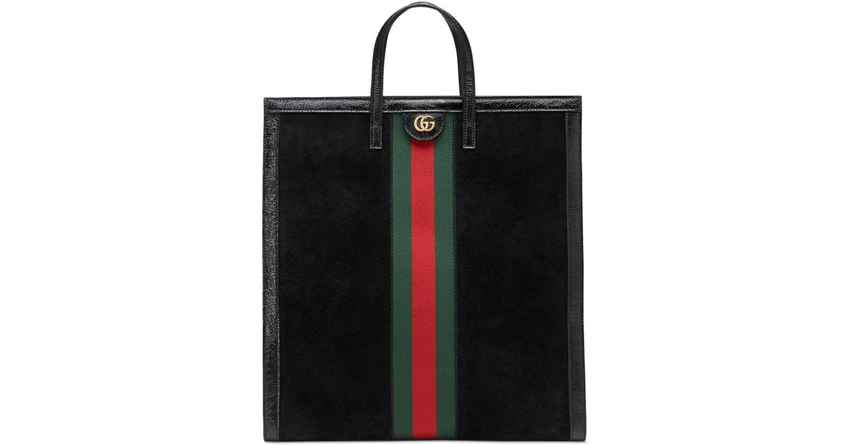 gucci suede tote