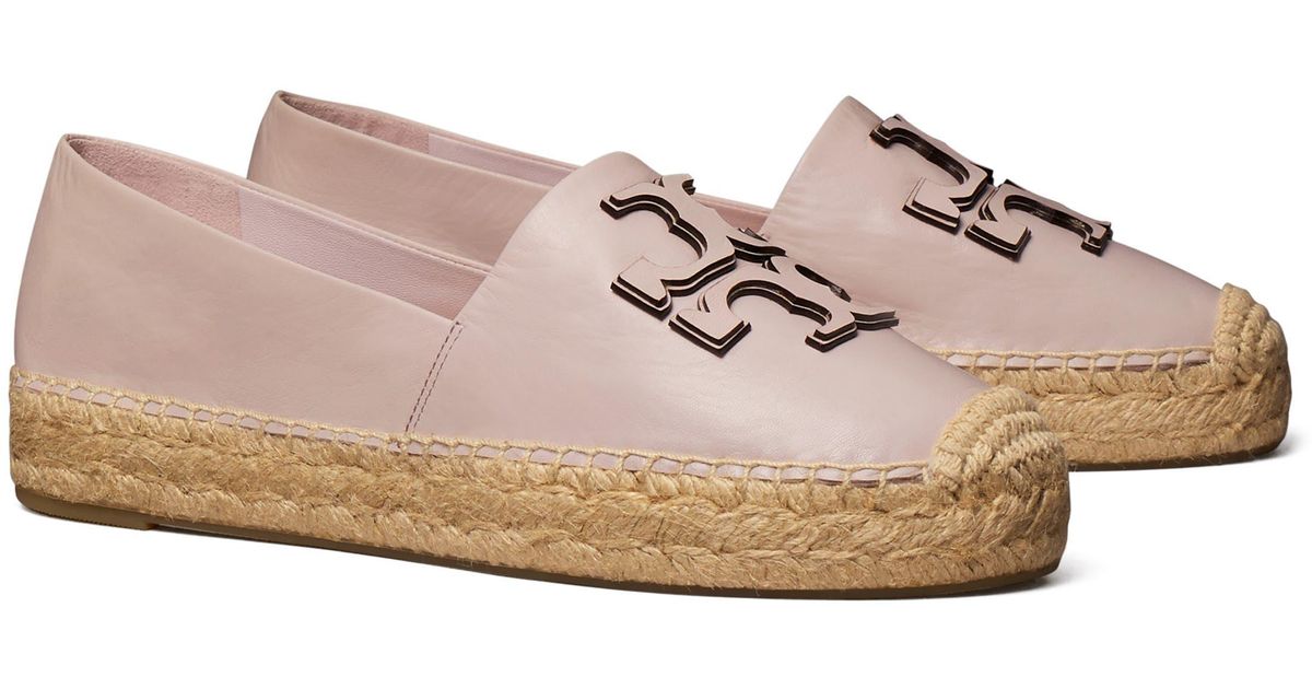 Tory Burch Ines Espadrille Flat in Pink | Lyst