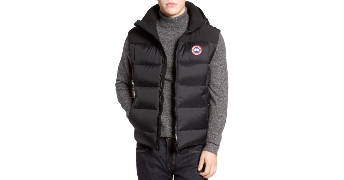 Canada Goose Black Sylvan Down Vest for men