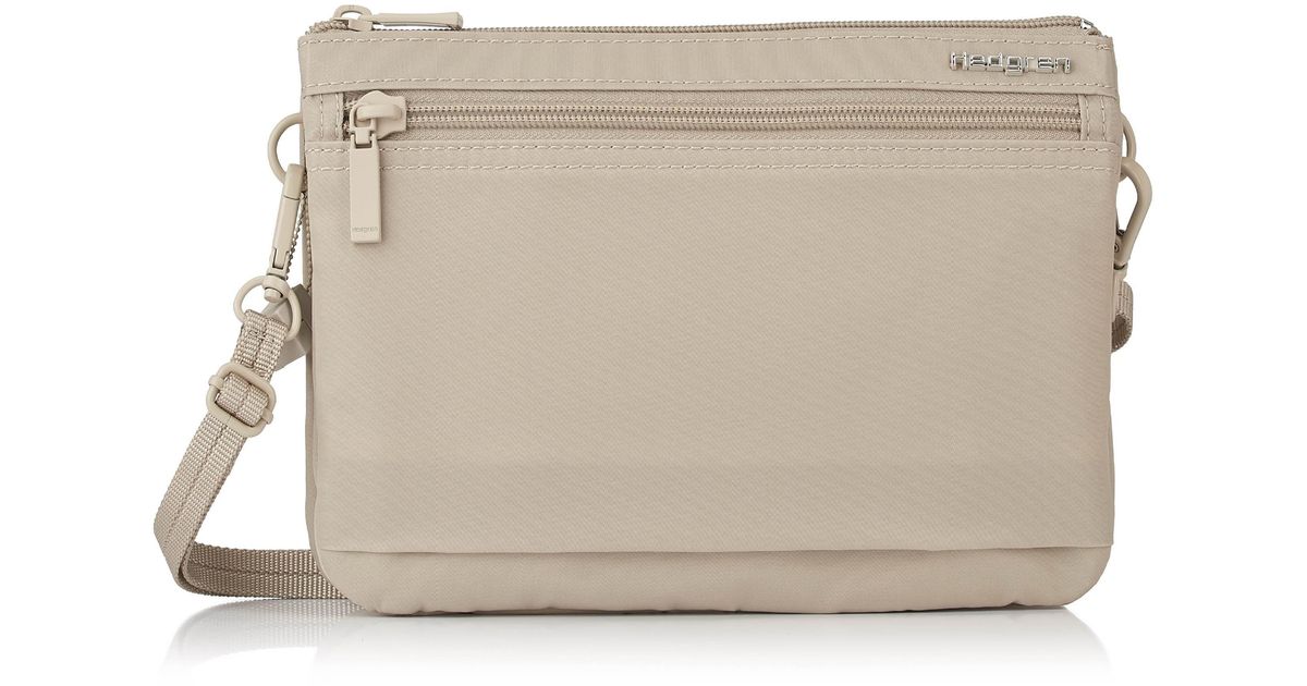 Hedgren Emma Rfid Water Repellent Crossbody Bag in Gray Lyst