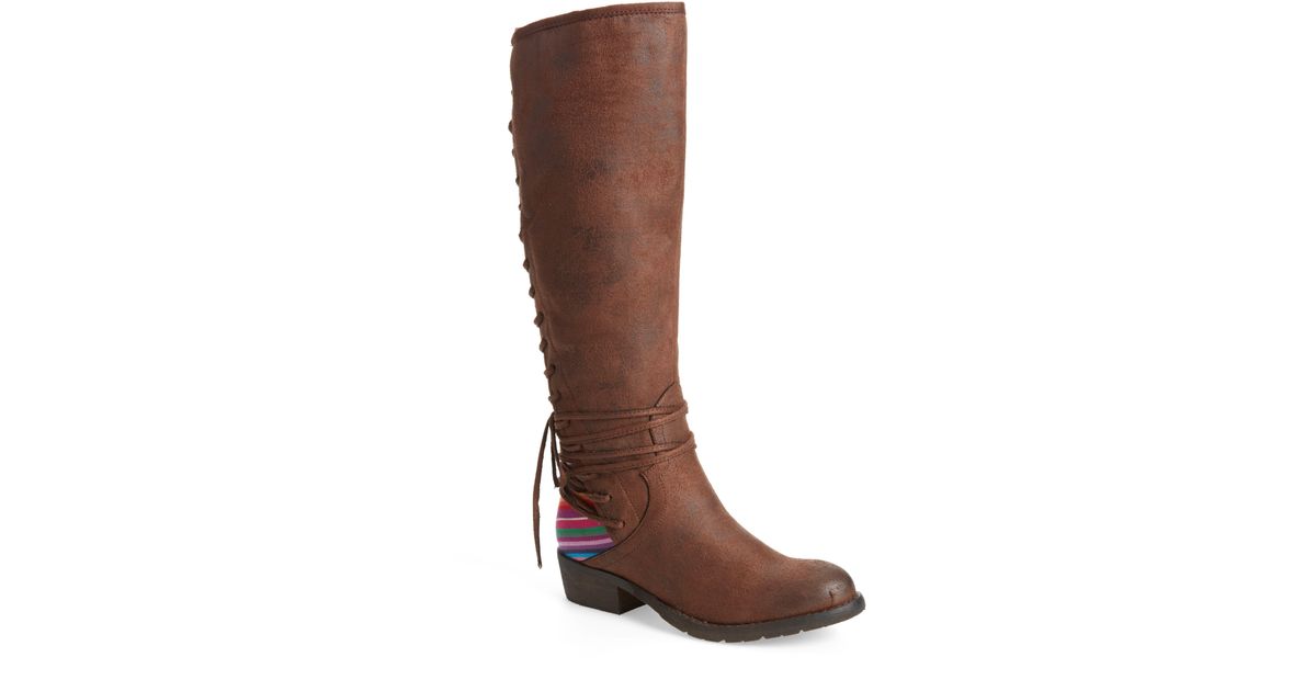 marcel corseted knee high boot