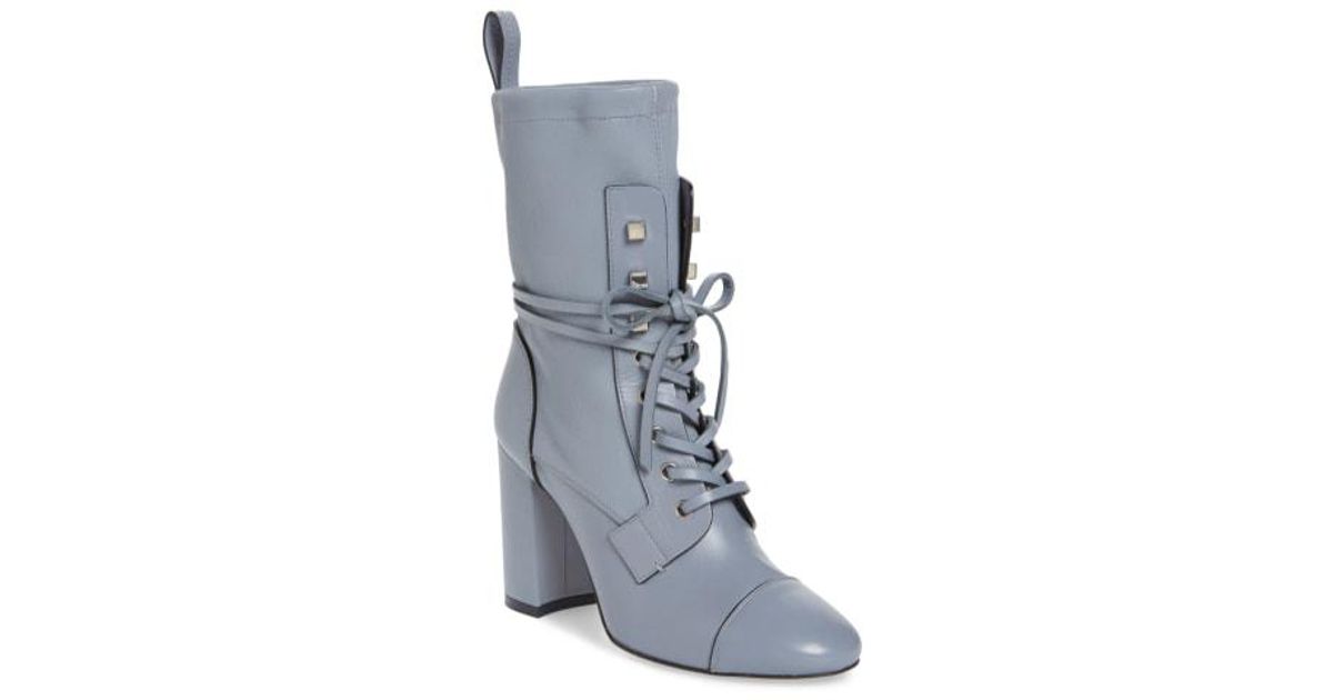 stuart weitzman lace up boot