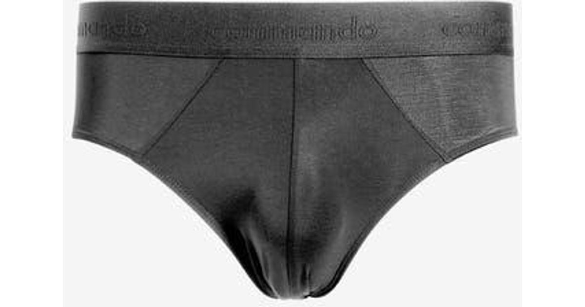 Commando Essential Modal Modern Fit Brief in Black for Men | Lyst