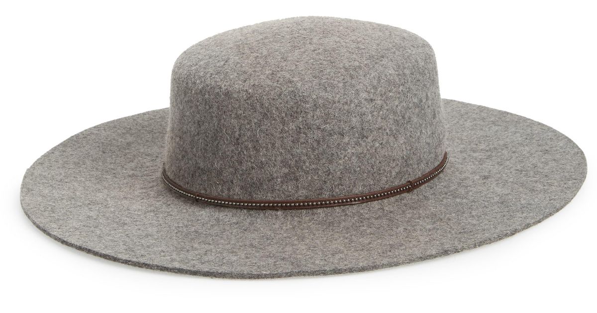 frye santa fe boater hat