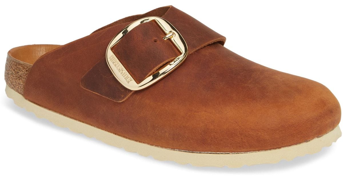 birkenstock basel big buckle clog