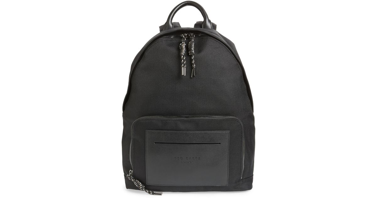 ted baker filer smart nylon backpack