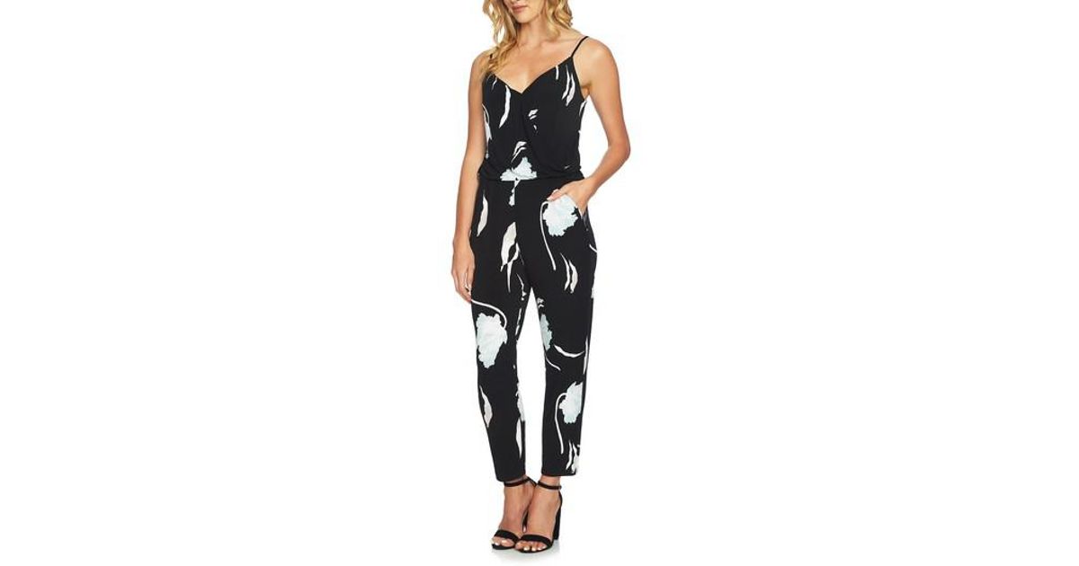 1 state floral jumpsuit
