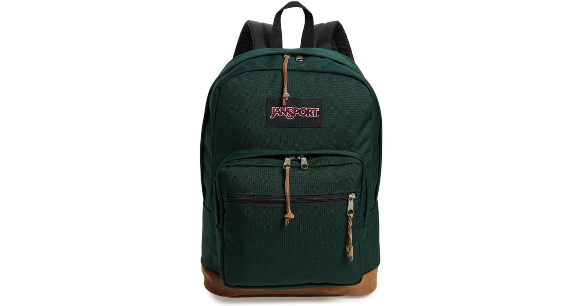 jansport right pack pine grove