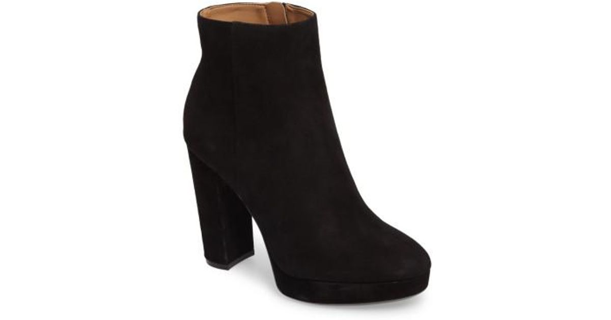 calvin klein suede booties