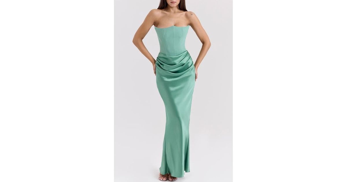 green emerald velvet dress Amazon.com: VintageCos Musical Hadestown Persephone Cosplay Costume Green  Dress Music Festival Theater Outfit for Women : Clothing, Shoes & Jewelry main image 0