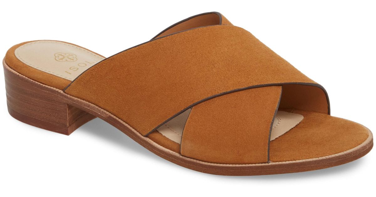 isola ginata slide sandal