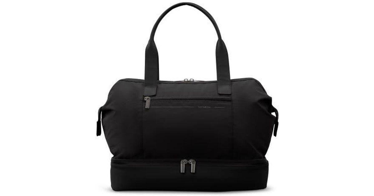 Samsonite Better Than Basic Drop Bottom Weekender in Black | Lyst