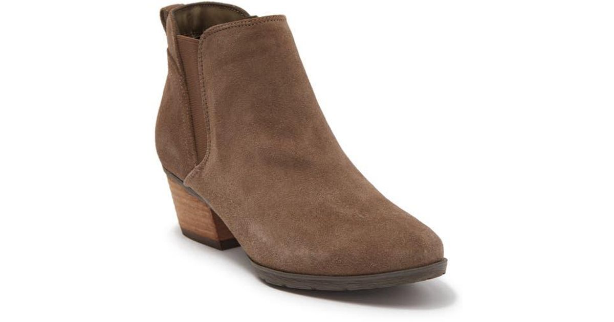 Blondo Victory Waterproof Bootie in Brown Lyst