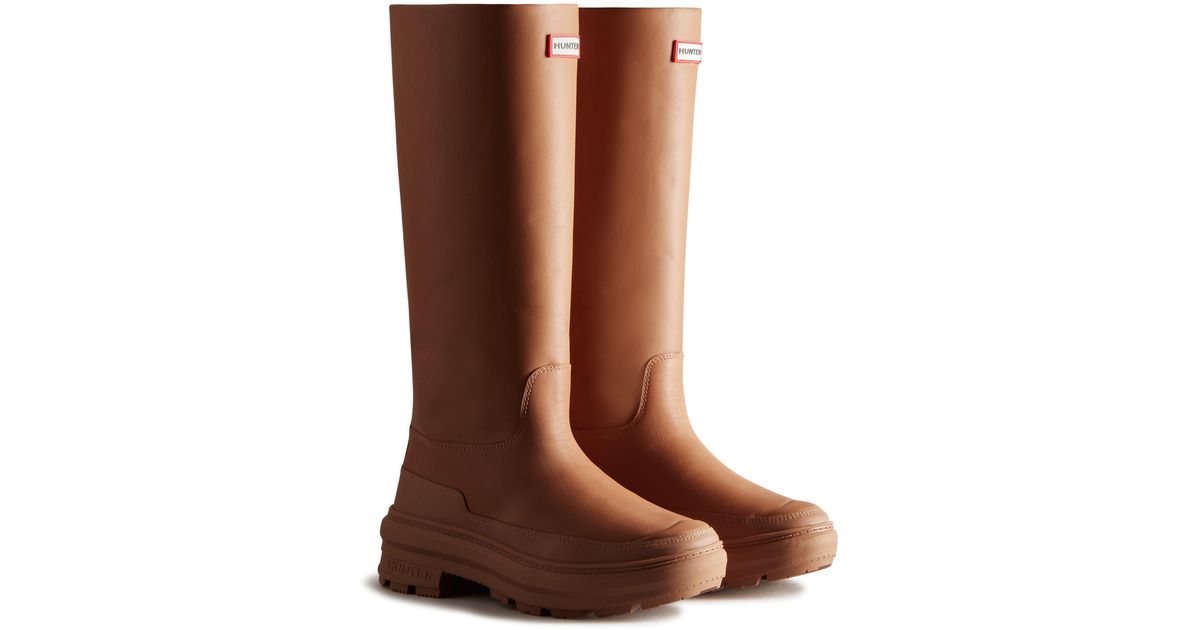 HUNTER X Killing Eve Limited Edition Chasing Boot in Brown Lyst