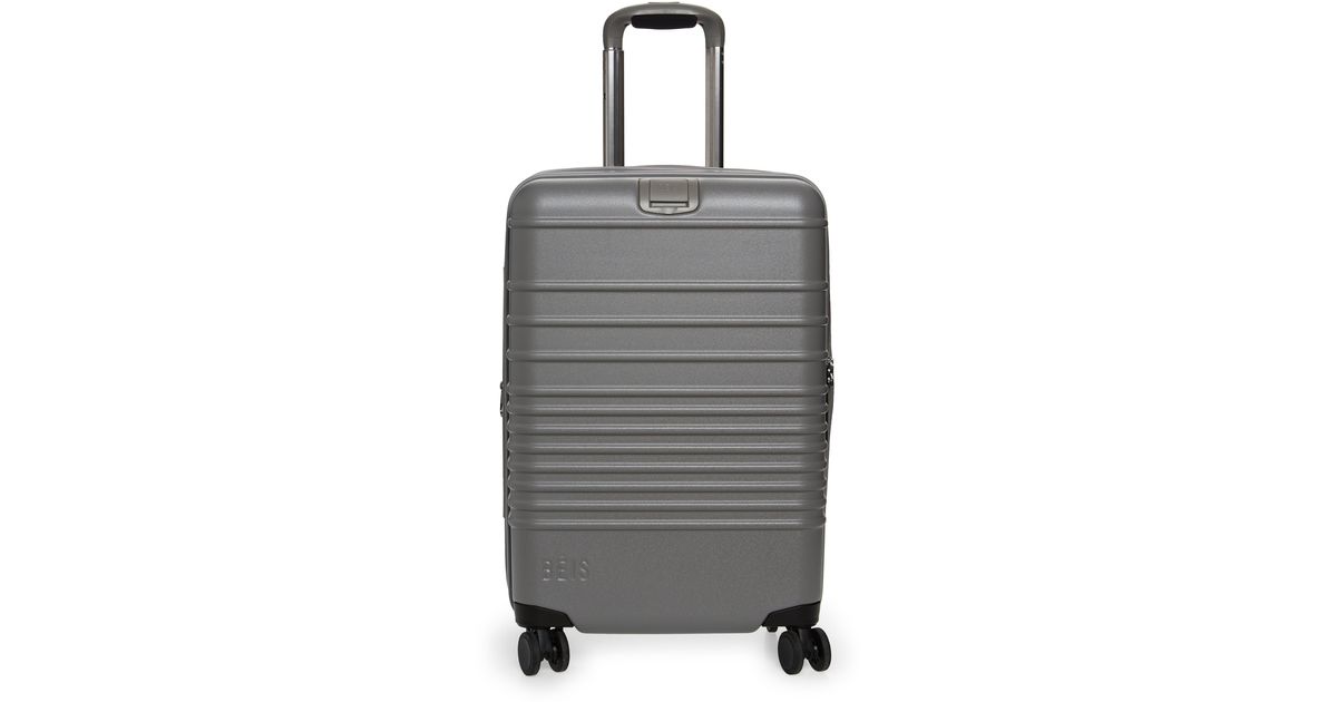 BEIS 21inch Rolling Spinner Suitcase in Gray Lyst