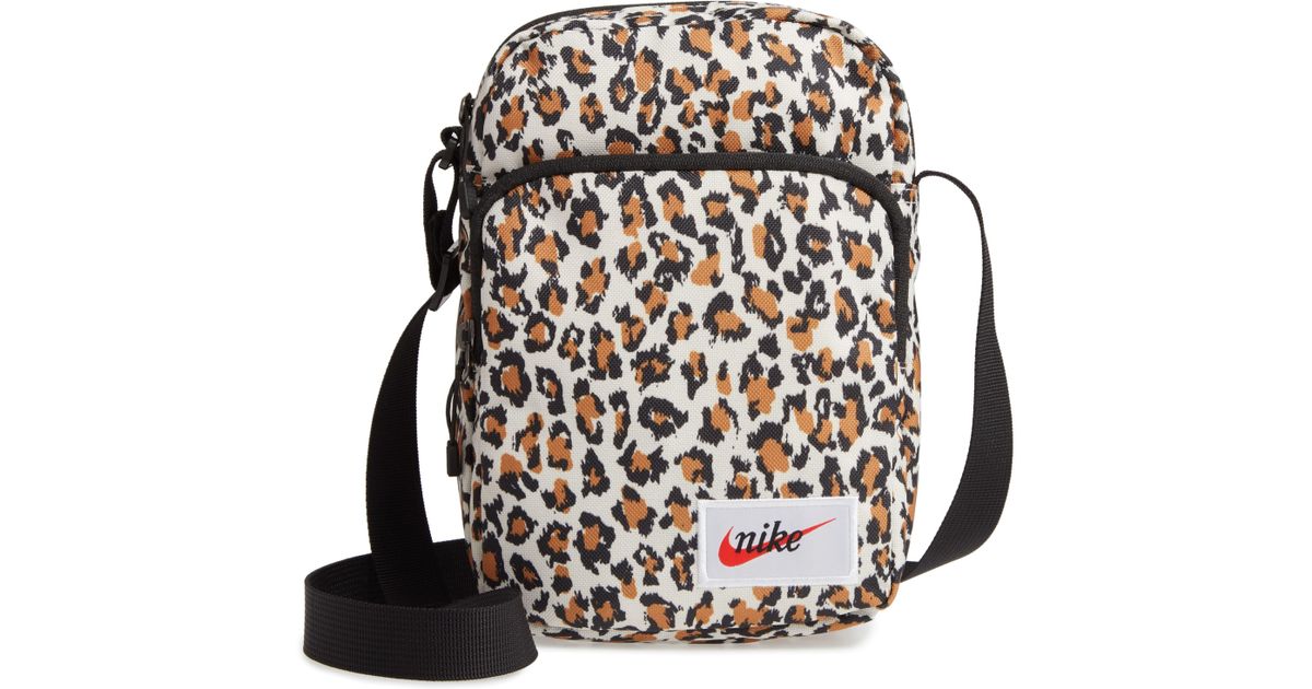 leopard nike bag