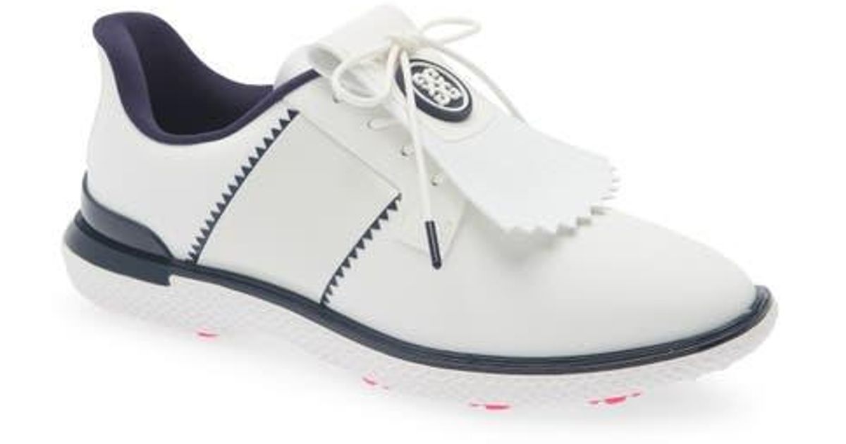 G/FORE Gallivan2R Kiltie Waterproof Golf Shoe in White | Lyst
