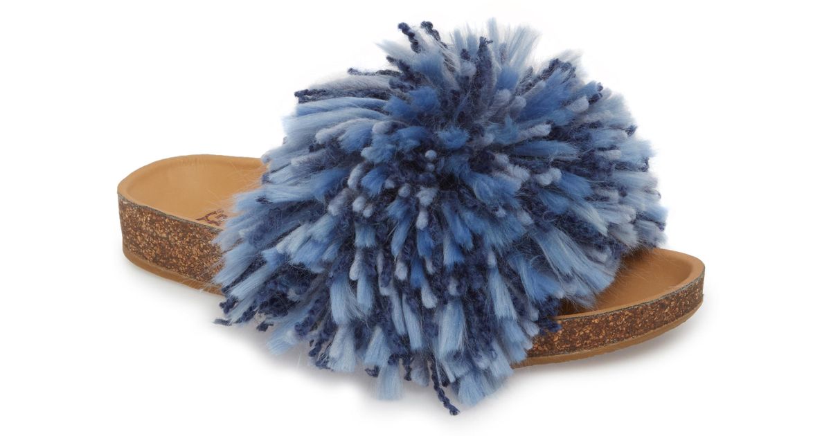 cindi yarn pom sandal