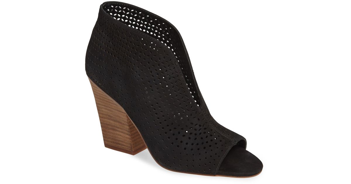 kainan open toe bootie vince camuto