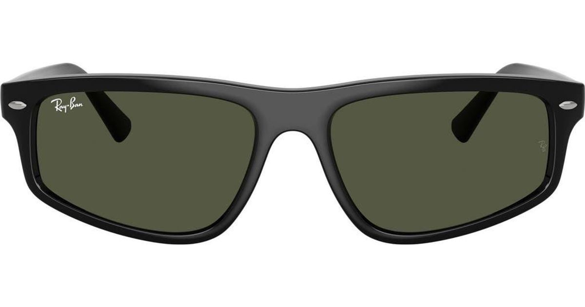 Ray-Ban 59Mm Irregular Sunglasses in Green | Lyst