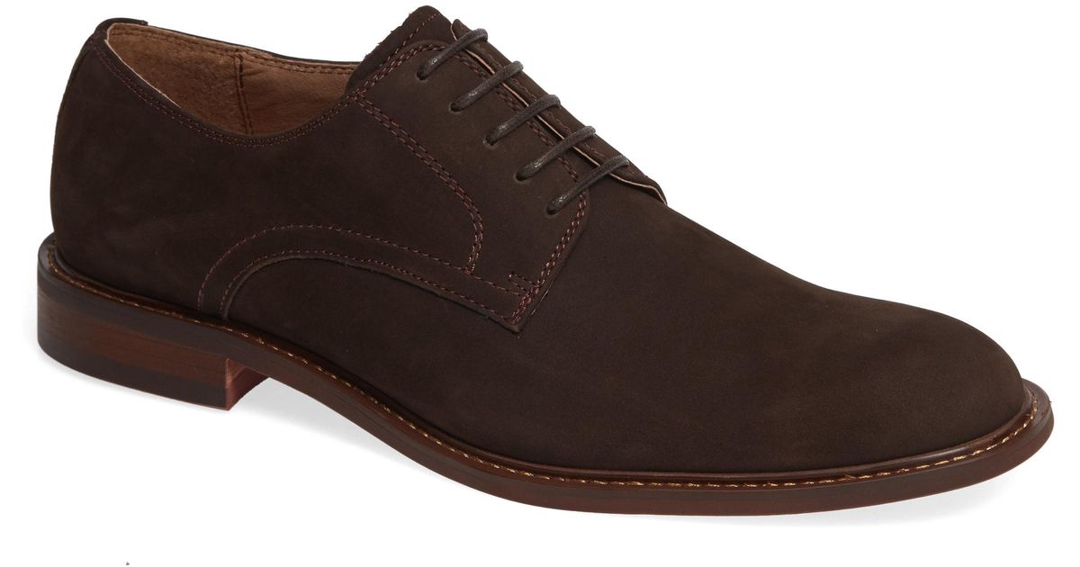 Nordstrom 1901 Richland Buck Shoe in Brown Suede (Brown Nordstrom 1901 Richland Buck Shoe in Brown Suede (Brown