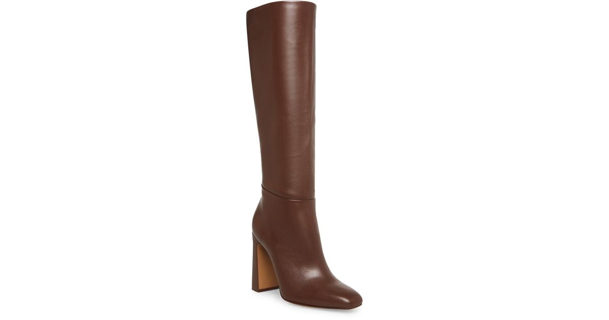 Steve Madden Ally Knee High Boot in Brown Lyst