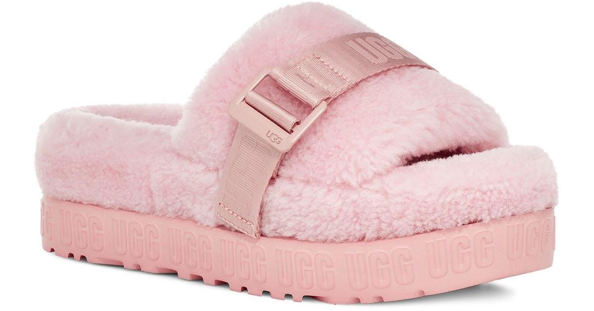 fluffita ugg pink
