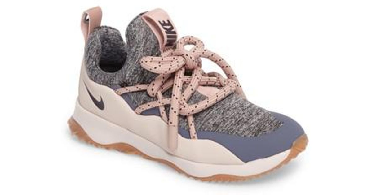 nike city loop pink grey