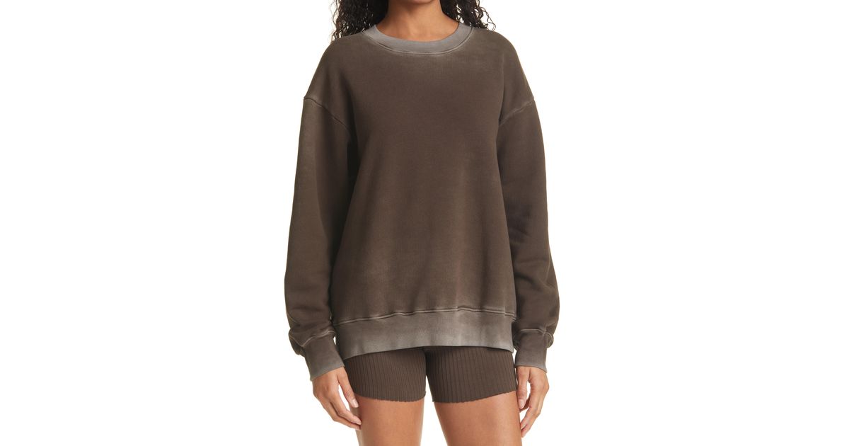 Cotton Citizen Brooklyn Oversize Crew Sweatshirt in ...