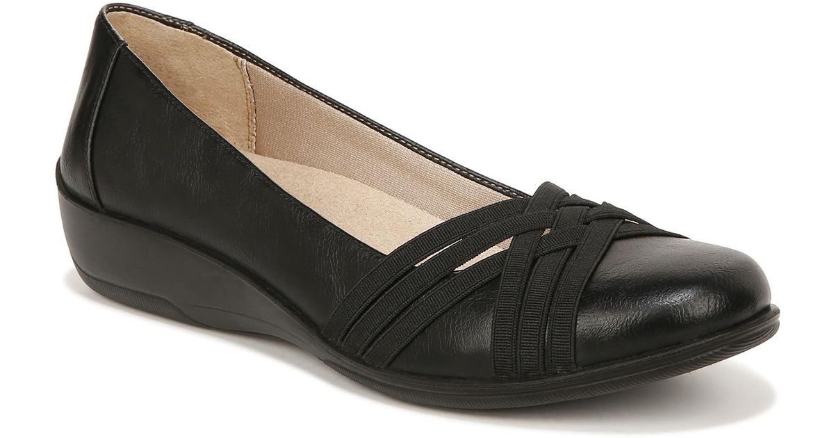 LifeStride Incredible 2 Velocity 2.0 Wedge Flat in Black Lyst