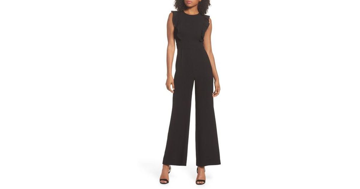 charles henry black jumpsuit
