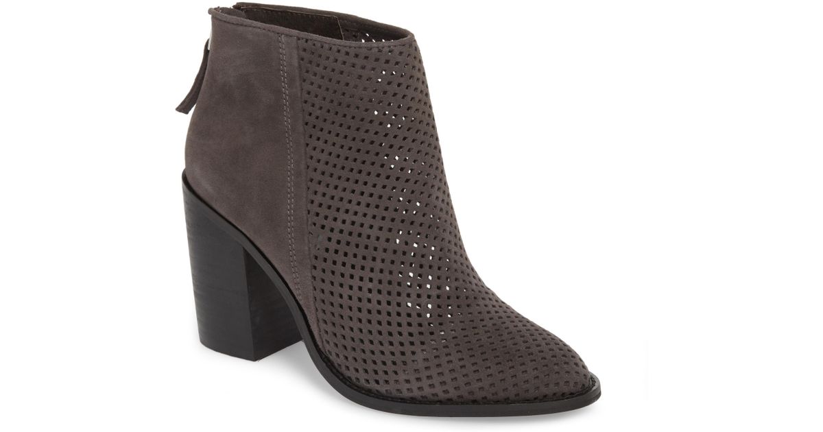 rumble perforated bootie