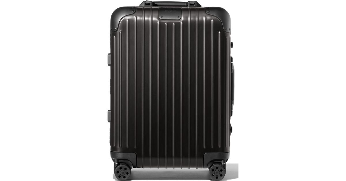 RIMOWA Original Cabin 22inch Wheeled Carryon in Black Lyst
