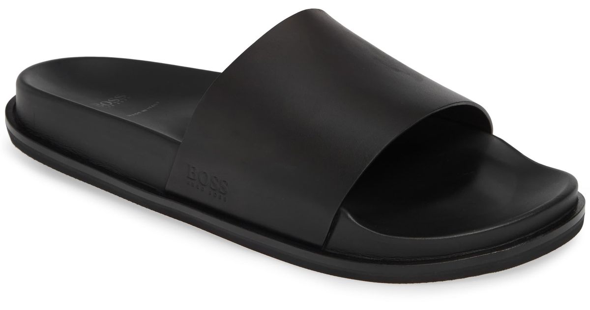 boss cliff slide sandal