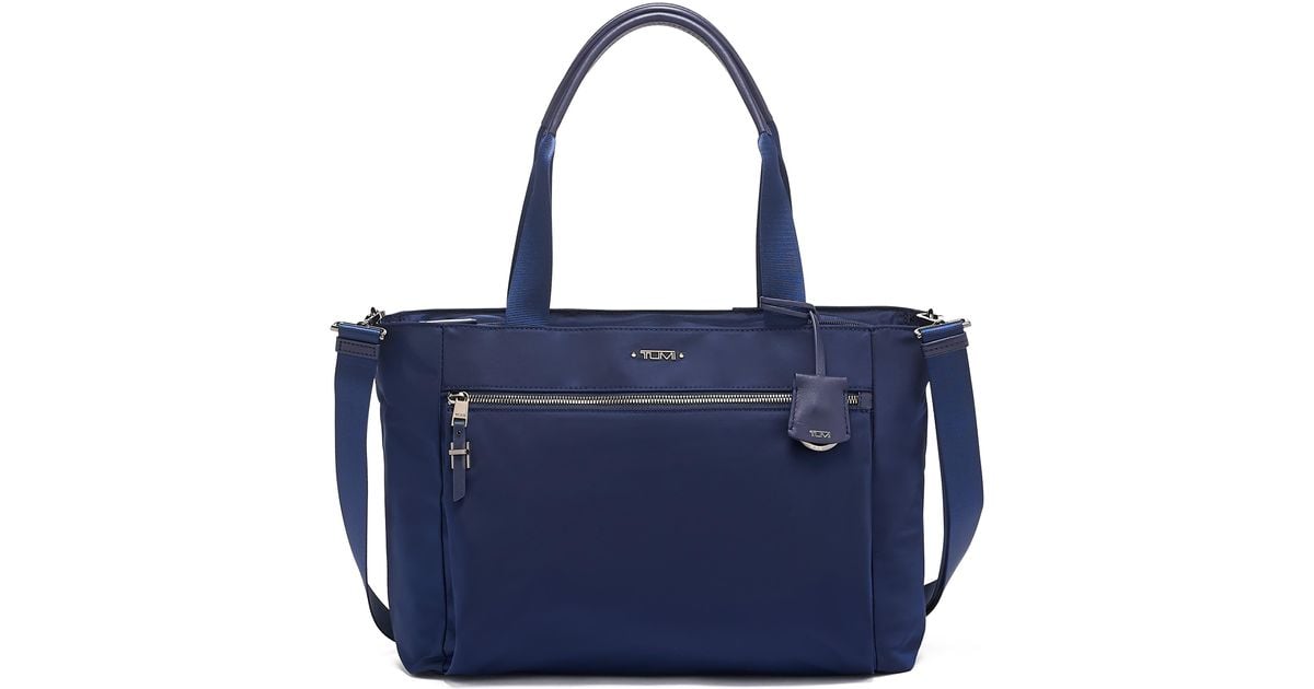 Tumi Synthetic Voyageur Mauren Nylon Tote in Midnight (Blue) - Lyst