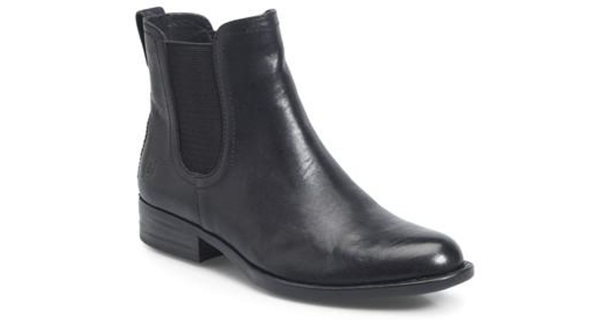 Casco Chelsea Boot in Black Leather 