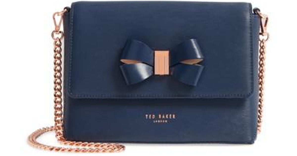 navy cross the body bag