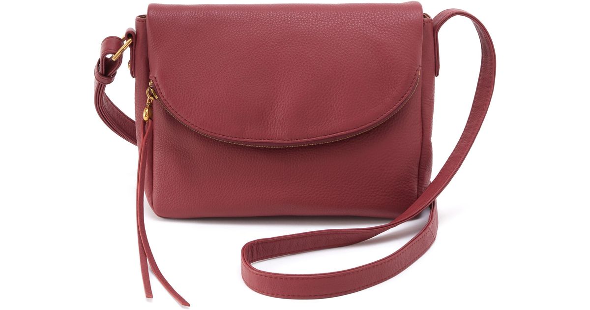 Hobo International Fern Crossbody Messenger Bag in Red Lyst