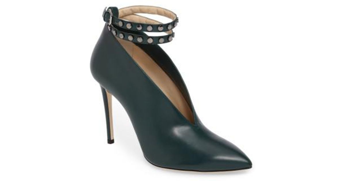 jimmy choo green boots