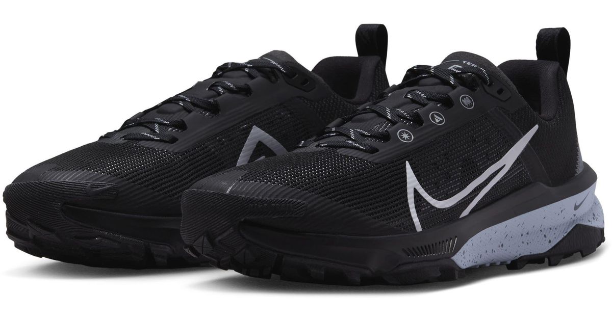 Nike React Terra Kiger 9 Running Shoe in Black | Lyst