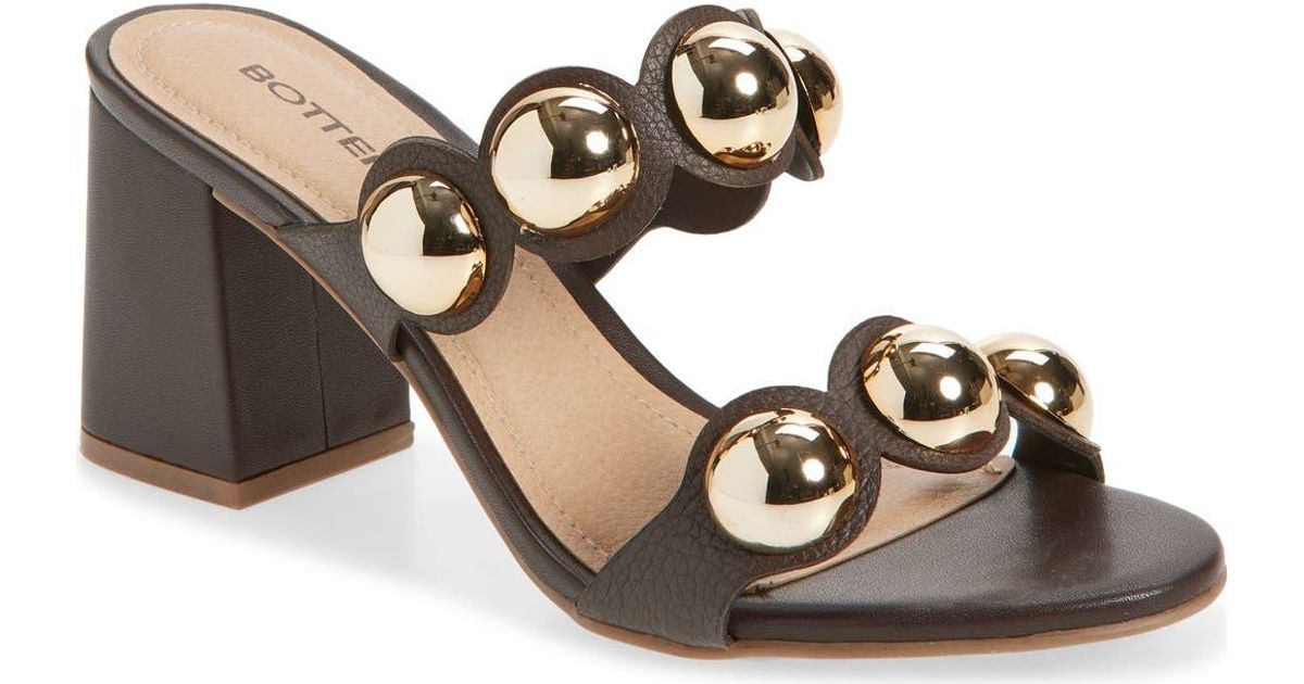 BOTTER Botingrid Slide Sandal in Metallic | Lyst