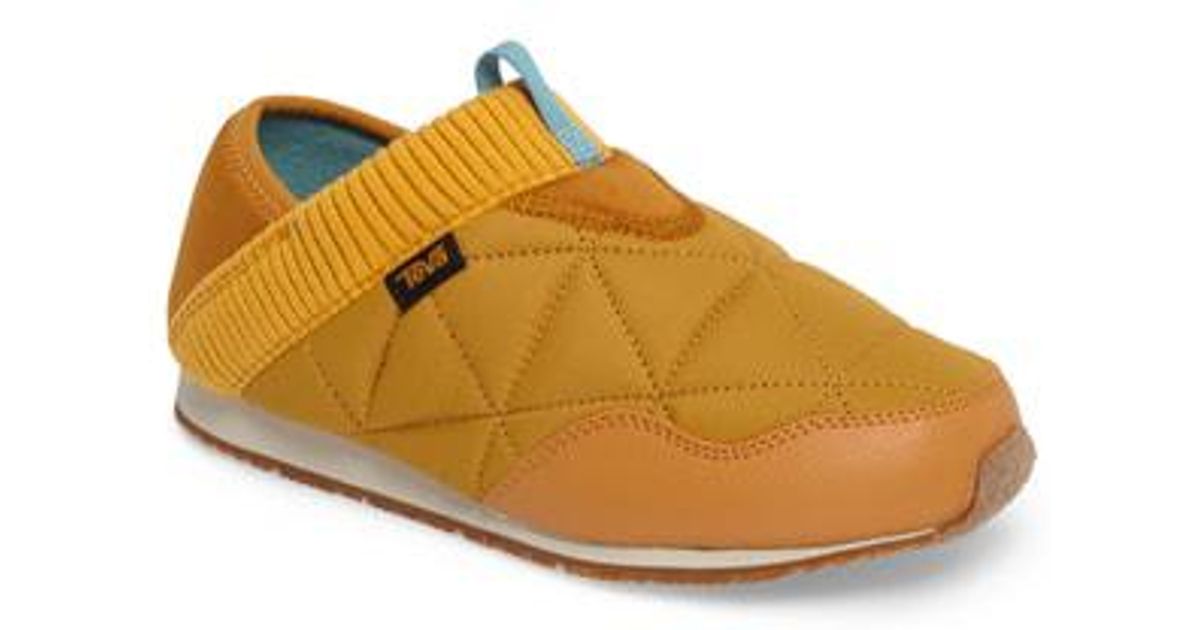 Teva Ember Convertible Slip On In Yellow Lyst