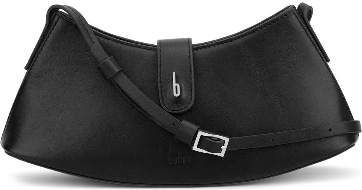 Mini Ruth Mccollum BEHNO Mini Ruth Leather Shoulder Bag in Black | Lyst